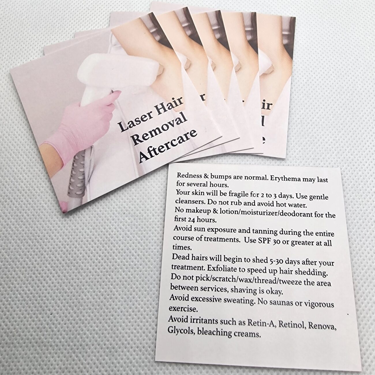 Aftercare Kits Creative Touch Beauty & Aesthetics Training Academy