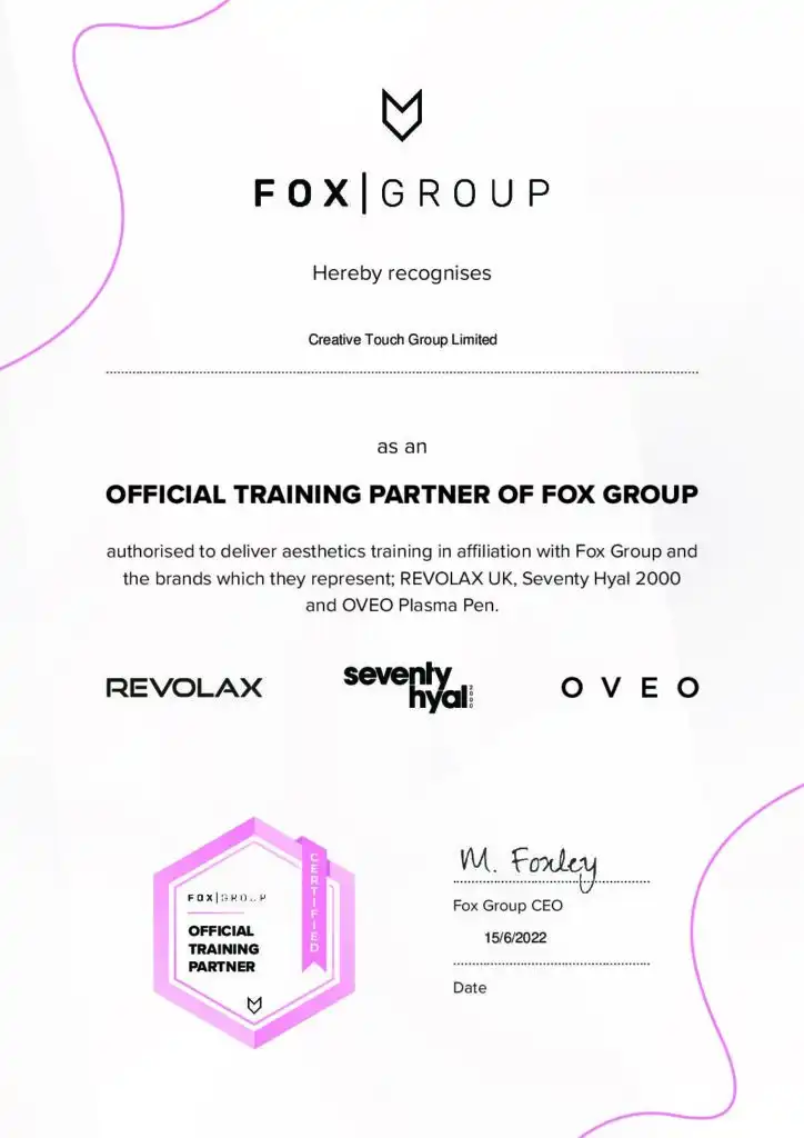 Creative Touch Beauty and Aesthetics Training